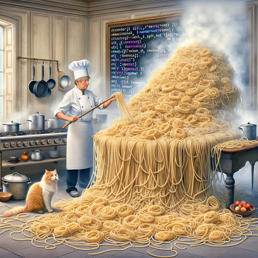 Spaghetti Code: Untangling the Messy Noodles